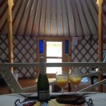 Yurt holiday spain Breakfast